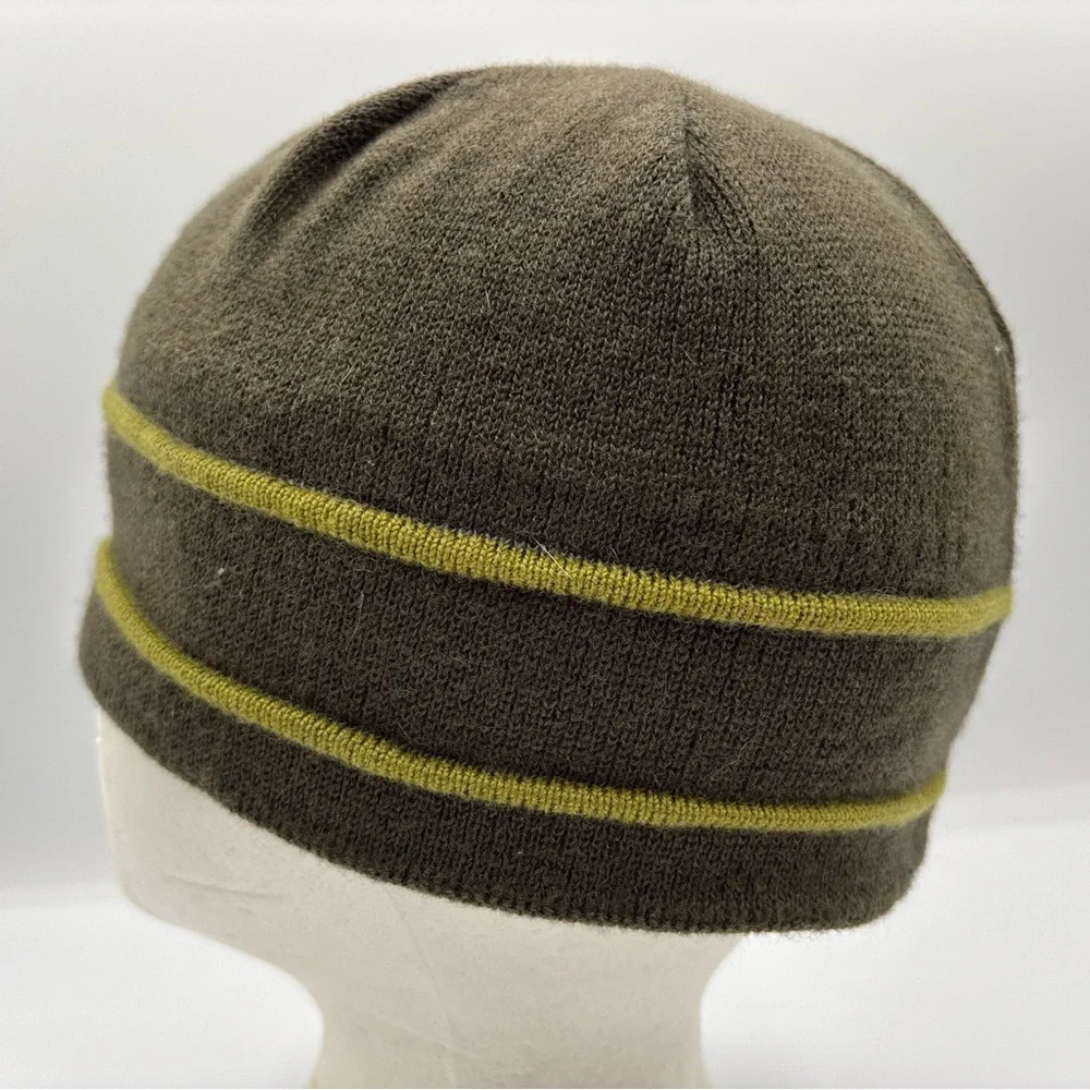 The North Face Kids Green Wool Beanie Unisex One Size Fits Most‎